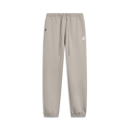 李宁秋季反伍男加绒保暖宽松卫裤