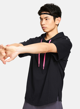 中国李宁健身系列男女同款吸汗舒适宽松短袖运动套头衫AAES013
