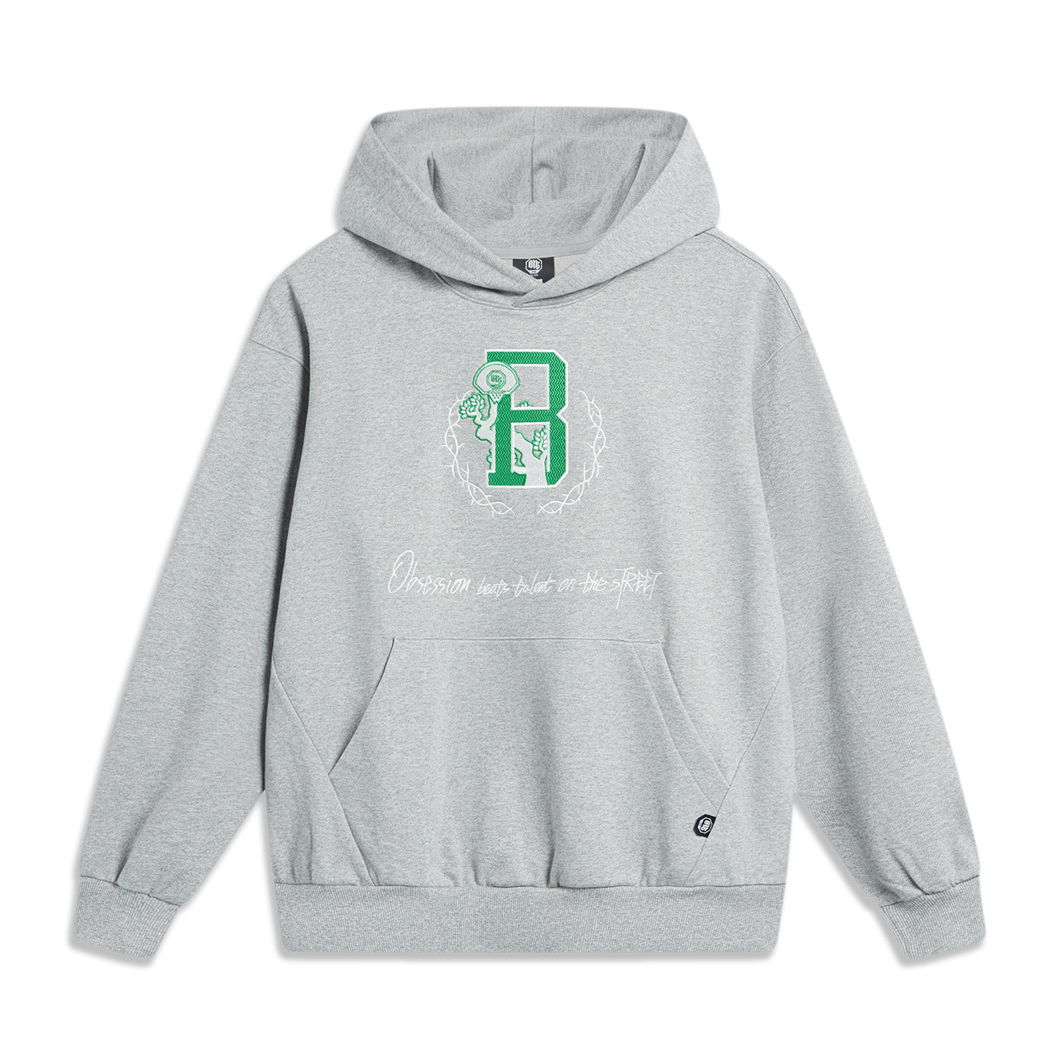 李宁反伍运动男女同款连帽卫衣