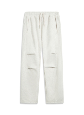 Lining/李宁秋季新款女子户外时尚休闲加绒保暖运动卫裤AKLV956