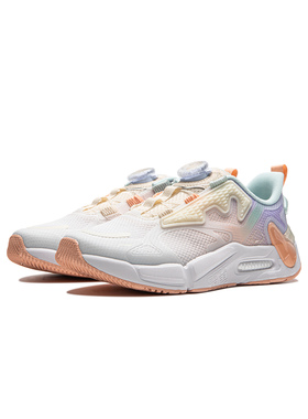 中国李宁2024新品男女大童MECHA 高回弹缓震儿童休闲鞋 YKCU010