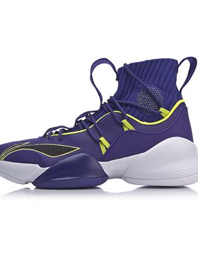 李宁空袭V5精英版减震运动篮球鞋
