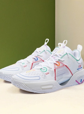 中国李宁韦德全城9 V1.5男子减震高回弹篮球专业比赛鞋ABAR015