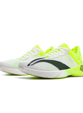 中国李宁天马男子低帮耐磨系带透气运动舒适䨻科技跑步鞋ARMP005