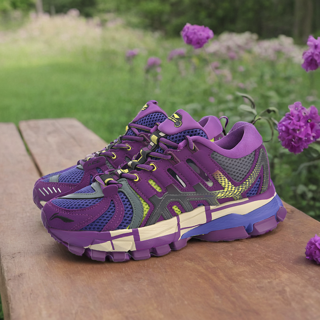 李宁烈骏ACE女跑步鞋减震休闲鞋