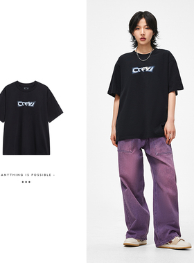 中国李宁CF溯溯元短袖T恤2024新品男女同款夏季休闲运动服AHST739