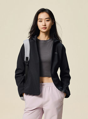 安踏冬季女子户外时尚运动上衣