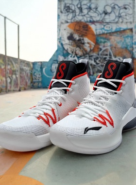 中国李宁音速8篮球鞋男夏季透气缓震高帮专业比赛运动鞋ABAQ025
