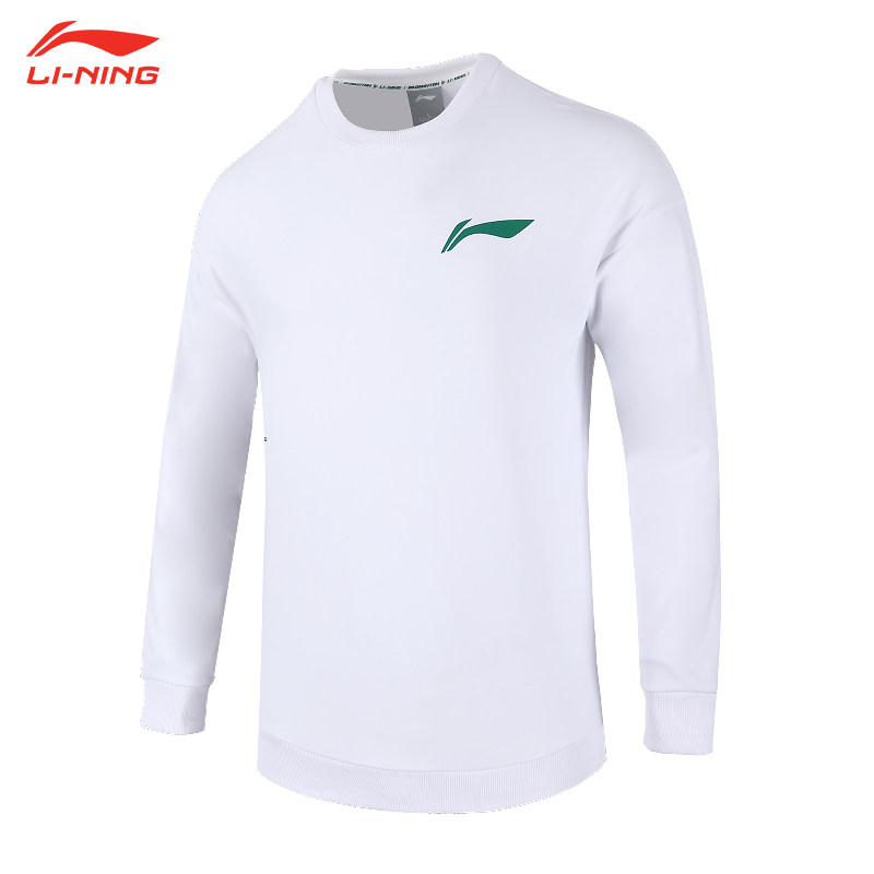 中国李宁新款羽毛球服男套头圆领上衣飒文化运动长袖T恤AWDS201,运动/瑜伽/健身/球迷用品,羽毛球上装,淘宝优惠券,粉丝福利购,淘宝优惠卷