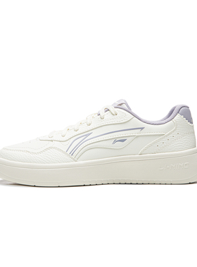 Lining/李宁冬季新款穗岁女子户外时尚休闲百搭运动板鞋AGCW086