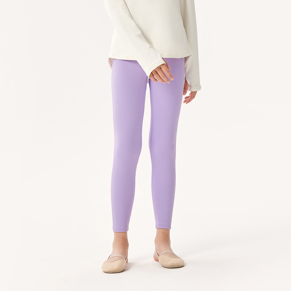 安踏女小童瑜伽紧身保暖运动裤