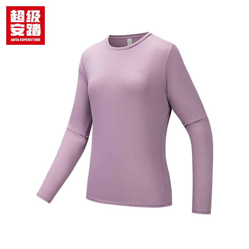 安踏冬季女子户外时尚运动长袖衫