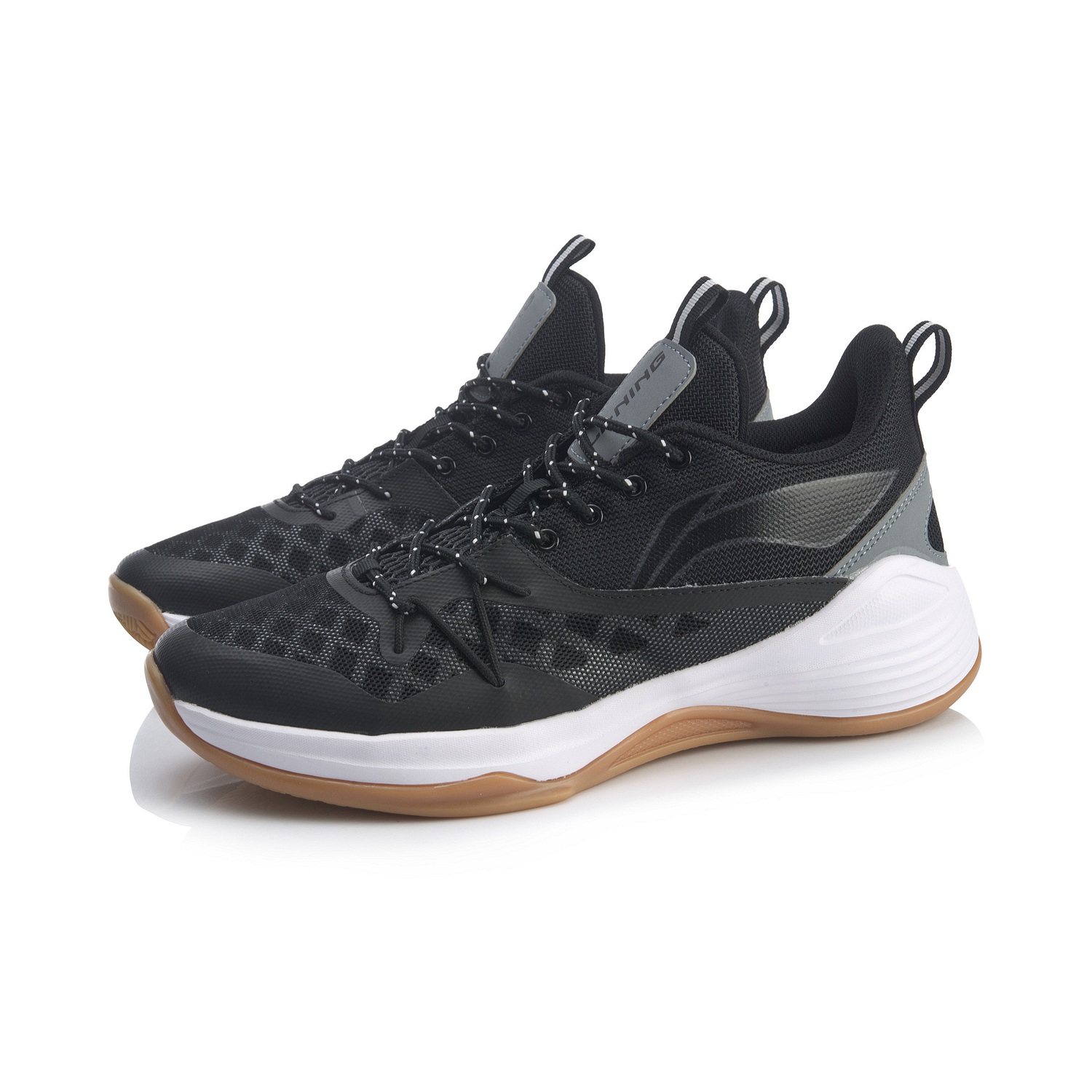 中国李宁combat篮球鞋男夏季实战网面低帮场地运动男鞋abpq013