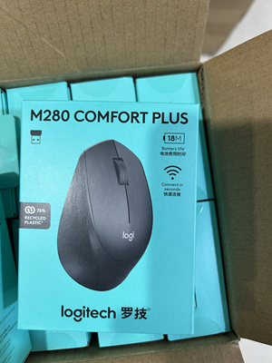 罗技M280 原装无线鼠标 家用办公台式机笔记本电脑鼠标