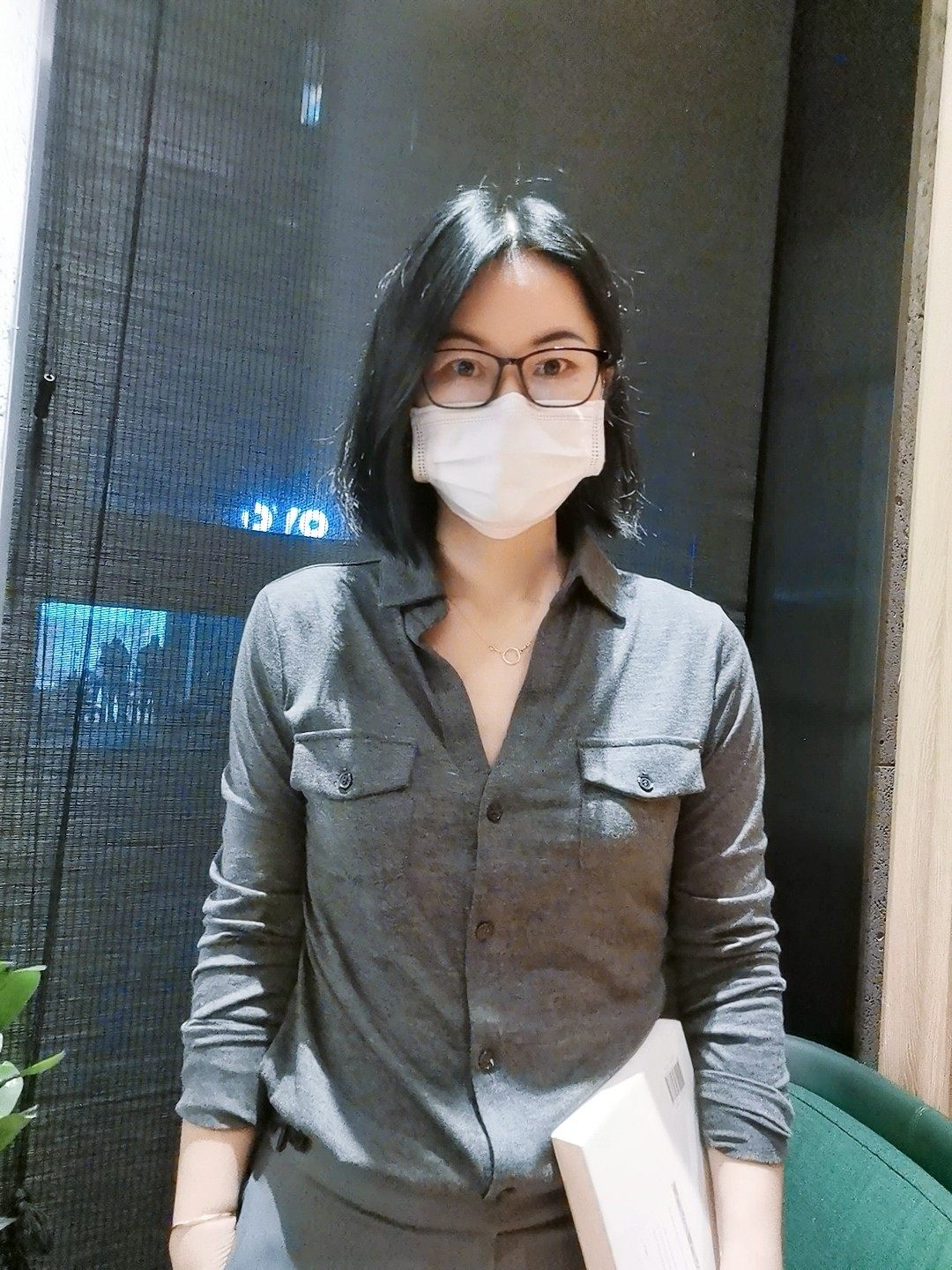 简约高级polo深色长袖衬衫百搭