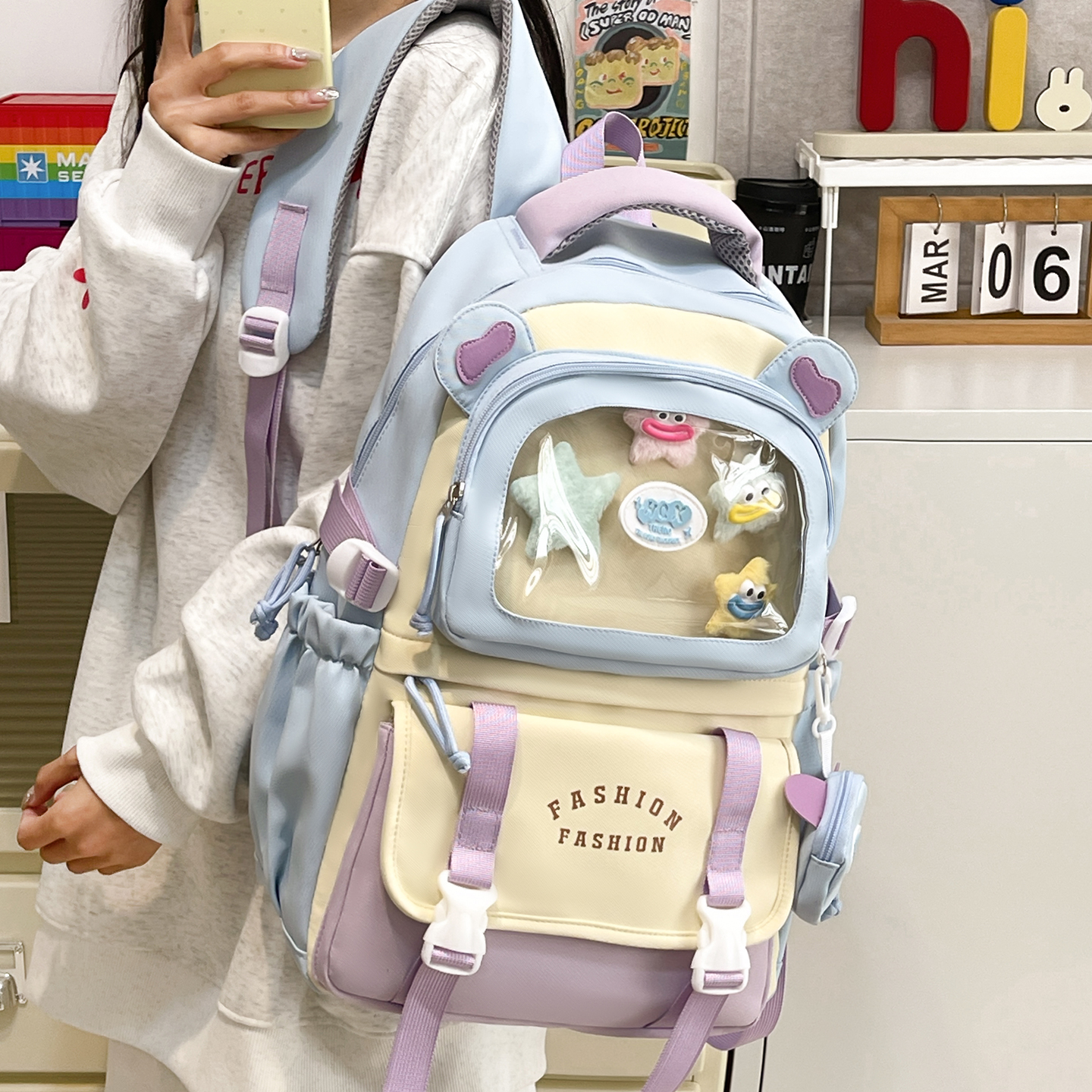 书包女初中生大学生设计感痛包