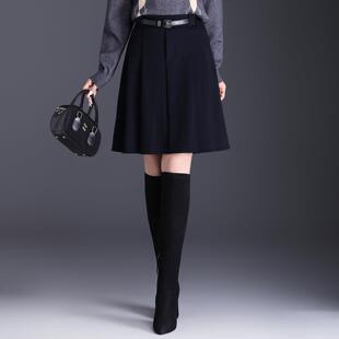 小个子超火短裙女2025秋冬西装显瘦垂坠感高级感巨好看A字半身裙