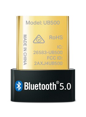TP-Link USB蓝牙5.4/6.0接收器 UB600 UB500 Plus即插即用远距离
