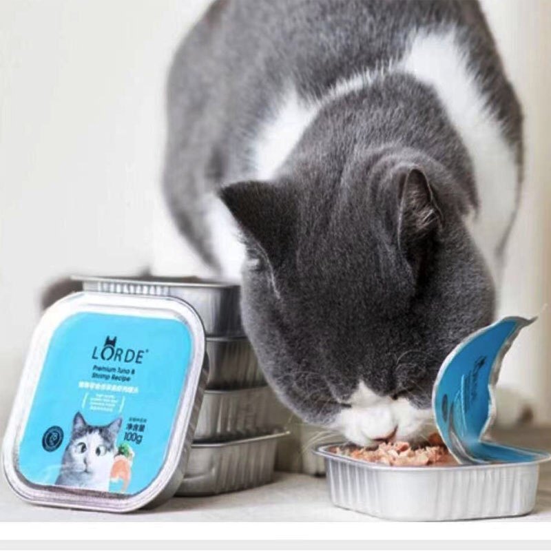 LORDE里兜零食罐头猫咪零食猫罐头营养增肥鸡肉小鱼幼猫湿猫粮