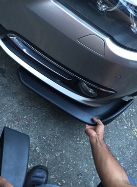 通用碳纤小包围大风刀前铲汽车改装保险杠大包围护角头铲包角顶吧