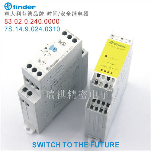 finder正品83.02.0.240.0000定时器和7S.14.9.024.0310安全继电器 - 封面