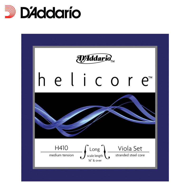 *美国 D'Addario 达达里奥 中提琴琴弦 Helicore长款H410LM中张力