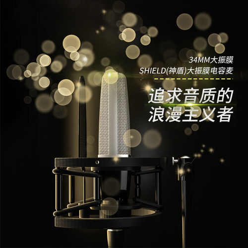 艾肯有直播专用录音心型指向