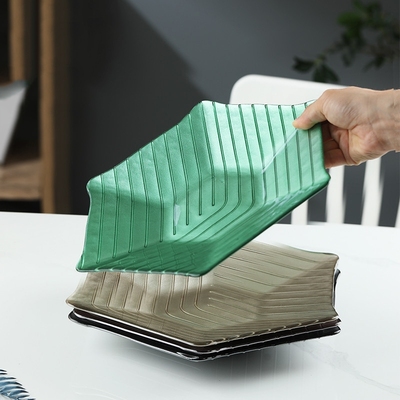 六角水果盘家用轻奢玻璃高颜值