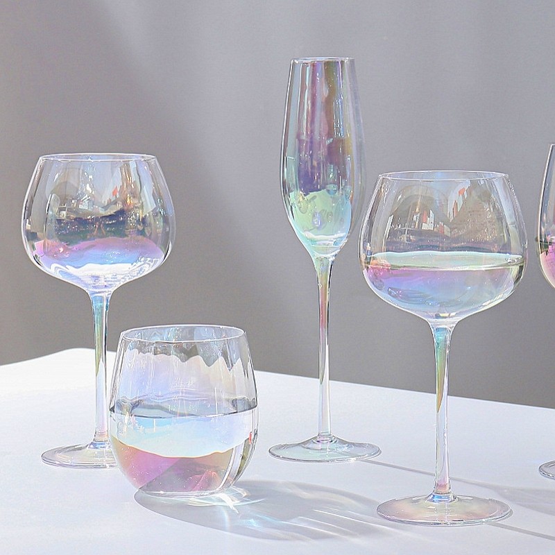 彩虹红酒杯家用情侣高脚杯子一对水晶玻璃葡萄酒杯香槟杯酒具礼物,餐饮具,葡萄酒/红酒杯,淘宝优惠券,粉丝福利购,淘宝优惠卷