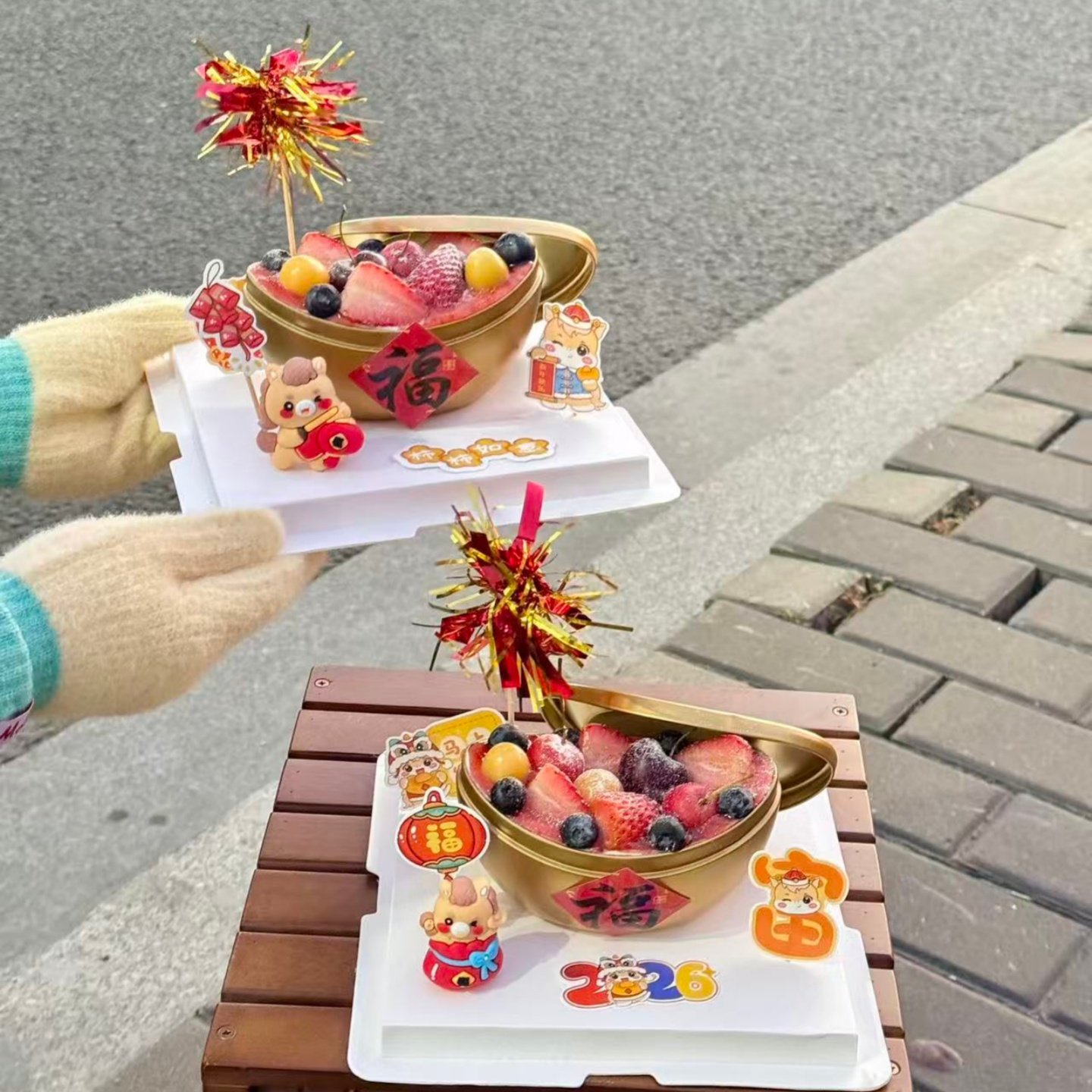 网红2026新年跨年金元宝蛋糕装饰元宝盒铁盒马年生肖马烘焙插件,节庆用品/礼品,节日装扮用品,淘宝优惠券,粉丝福利购,淘宝优惠卷