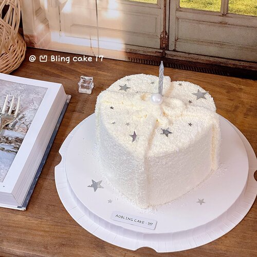 网红ins银色亮片星星蛋糕装饰螺旋蜡烛仙女女神生日烘焙甜品插件