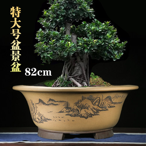 紫砂大号中国风厂家直销花盆包邮