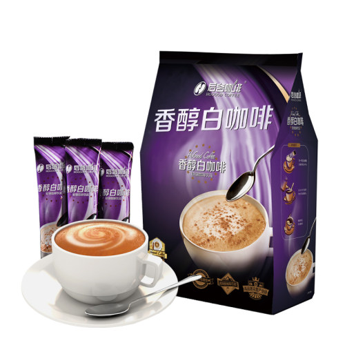 后谷香醇低糖白咖啡速溶咖啡粉
