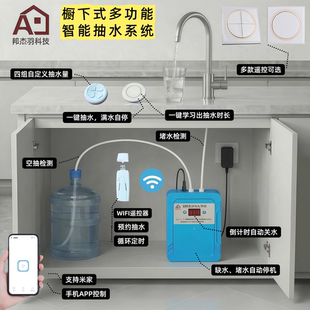 厨下桶装 水电动抽水器智能加水器上水定量吸水泵管线净水龙头改装