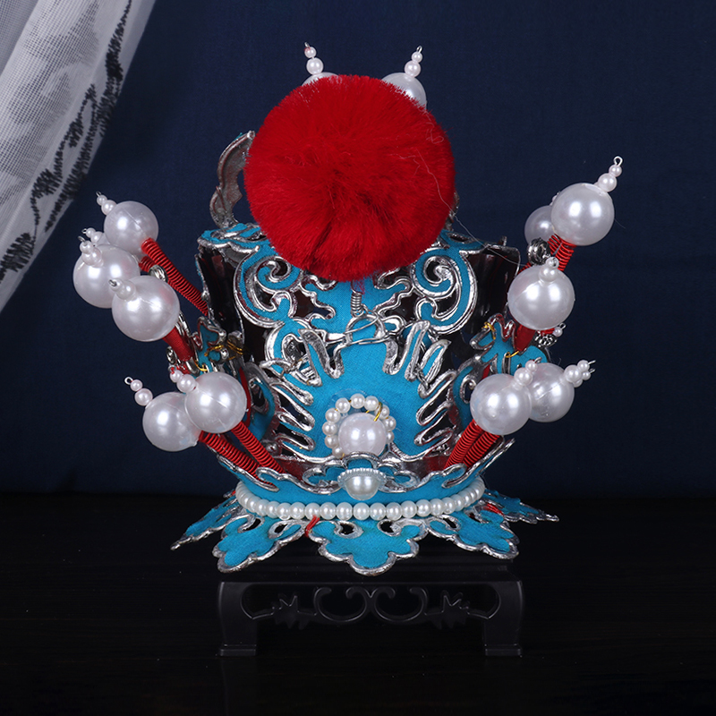 戏曲头饰贾宝玉紫金冠 孙悟空齐天大圣美猴王帽子 京剧太子小王盔