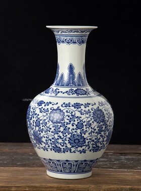工艺品玄关景德镇插花景德镇