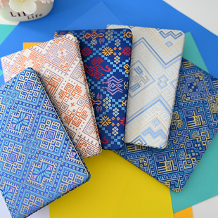 广西民族特色新年礼物 壮族年会商务纪念品壮锦记事本笔记本礼品