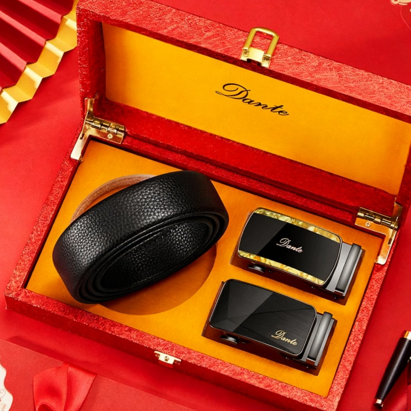 头层牛皮男士皮带男真皮自动扣腰带男款休闲穿搭爸爸礼物实用裤带