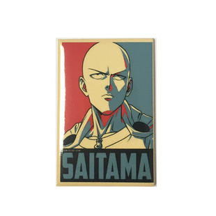 以火攻火 自制 一拳超人 ONE PUNCH MAN OBEY 潮流冰箱贴磁力包邮