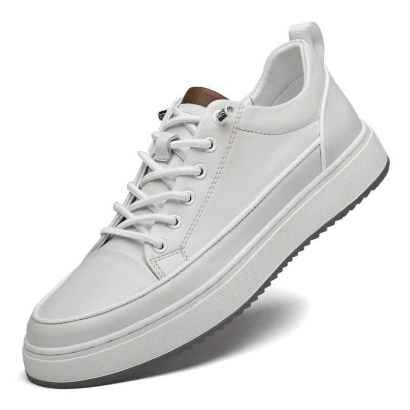 秋季新款小白鞋男时尚休闲板鞋韩版学生潮鞋四季低帮运动男鞋