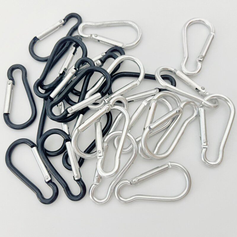 现货 弹簧钩 安全扣弹簧扣碳钢镀锌葫芦形登山扣登山背包勾,户外/登山/野营/旅行用品,挂扣,淘宝优惠券,粉丝福利购,淘宝优惠卷
