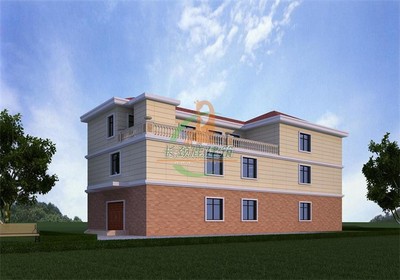 开间11进深25米三层自建房屋设计图纸钢结构办公厂房车间住宅楼房