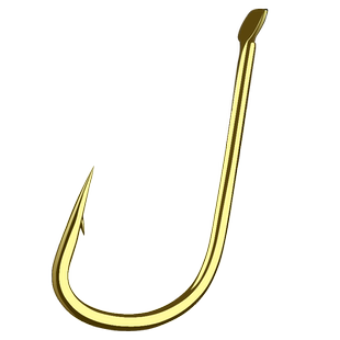 瑞美人平打金袖鱼钩散装袖钩打扁鱼钩有刺无刺钓钩黑坑野钓鲫鱼钩