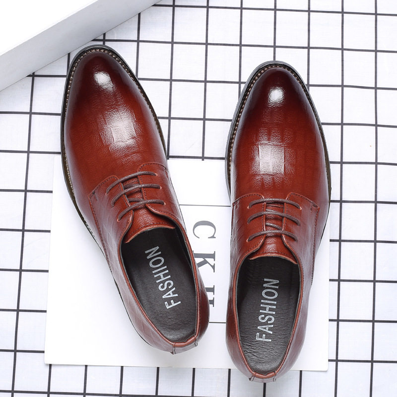 新款真皮男鞋棕色软底商务休闲新郎结婚鞋尖头透气青年约会皮鞋潮,运动鞋new,运动休闲鞋,淘宝优惠券,粉丝福利购,淘宝优惠卷