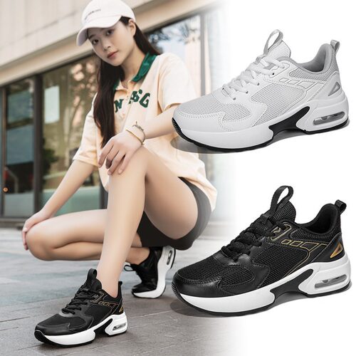 2026外贸鞋子女女鞋休闲鞋透气妈妈鞋轻便气垫跨境运动鞋女shoes