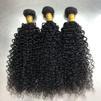 真人发顺发Jerry Curly Human Hair发条JC bundle发帘许昌假发