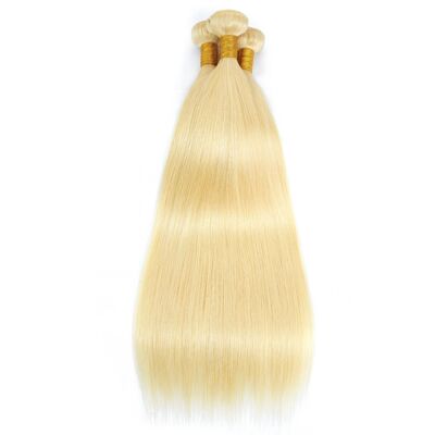 跨境  blonde 613#straight真人发发帘 human hair  欧美假发