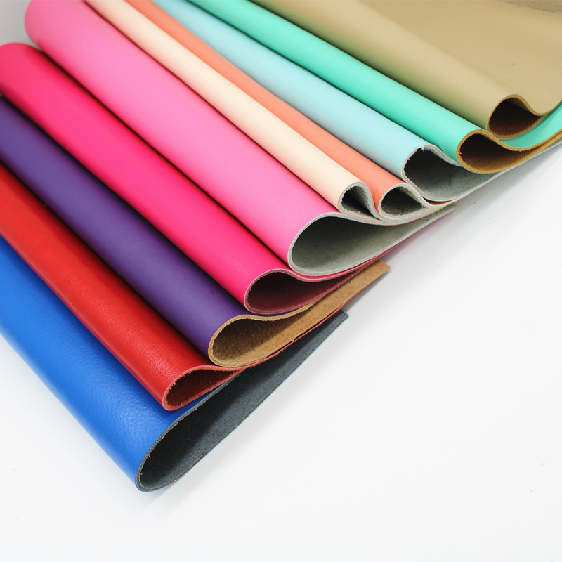 二层平纹diy手包彩色皮料