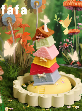 alfafa奇幻梦境系列复古花园风异形小众原创生日礼盒香薰蜡烛礼盒