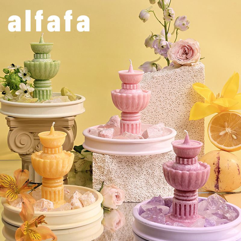 alfafa香薰蜡烛室内香氛持久